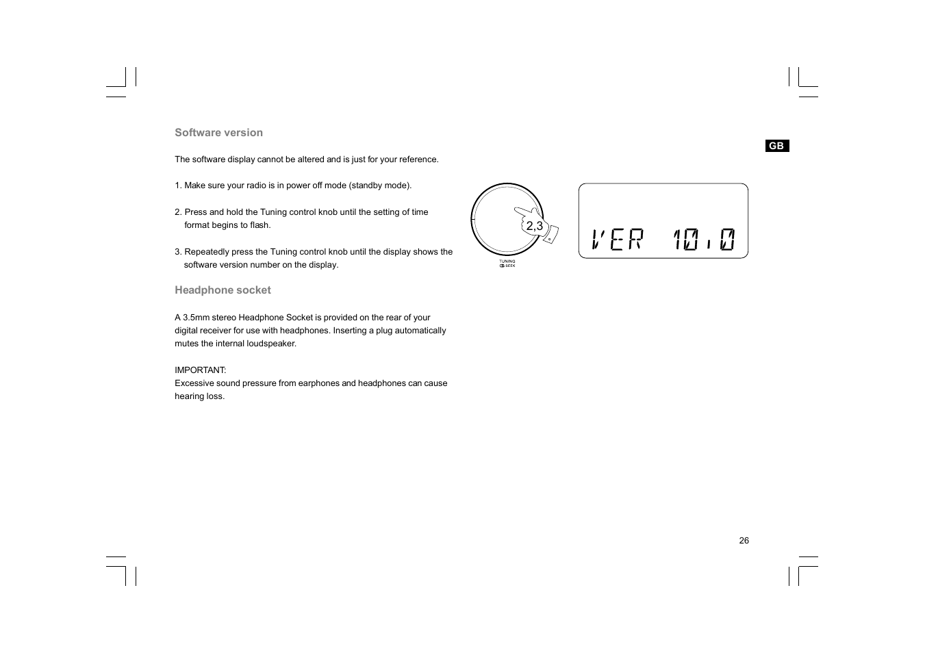 Sangean K-200 (V1) User Manual | Page 27 / 29