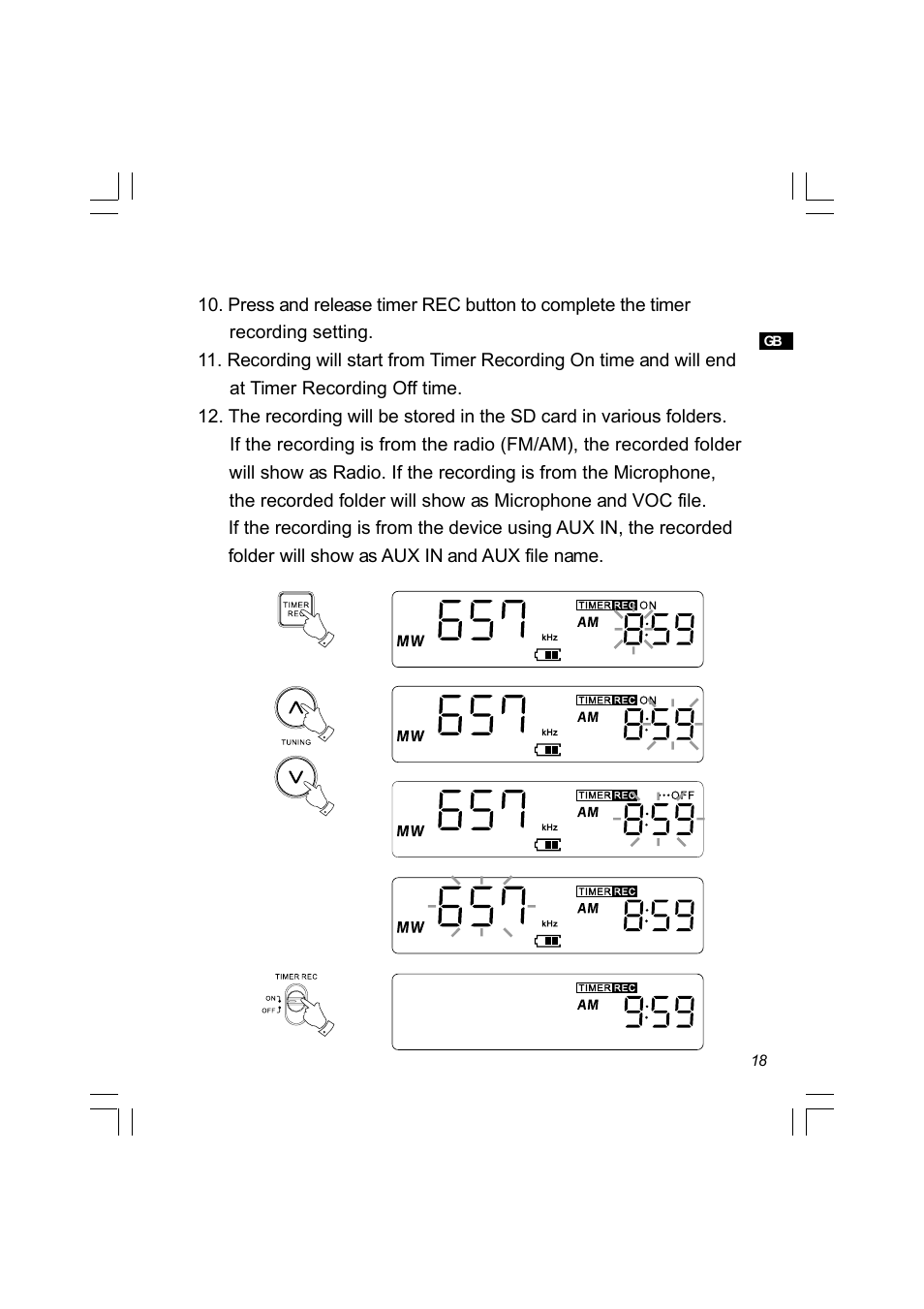 Sangean PR-D8 (R2) User Manual | Page 19 / 32