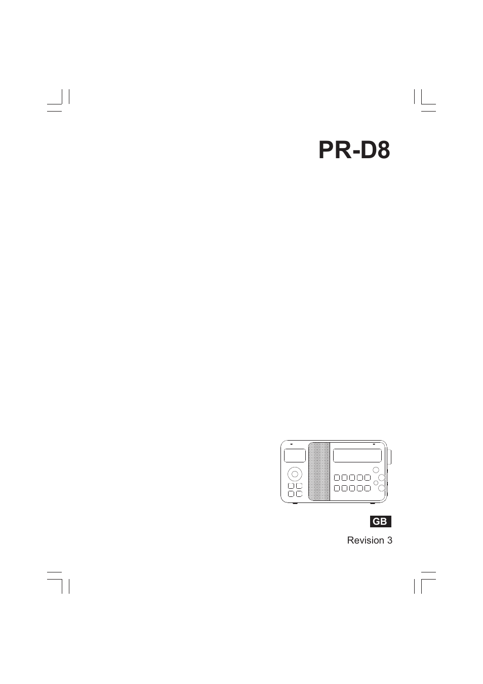 Sangean PR-D8 (R3) User Manual | 32 pages