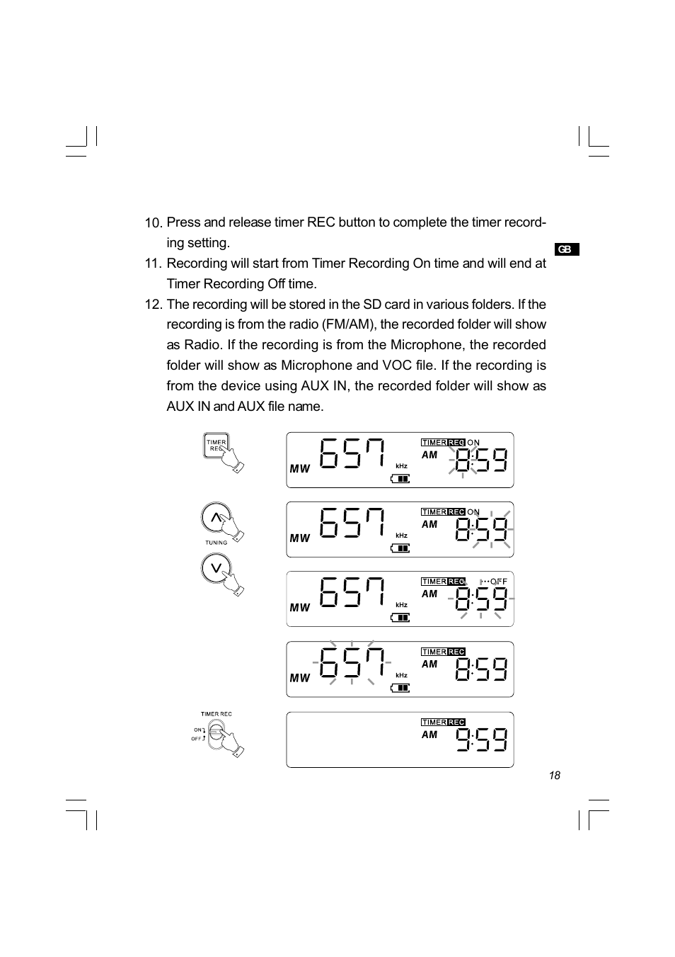 Sangean PR-D8 (R3) User Manual | Page 19 / 32