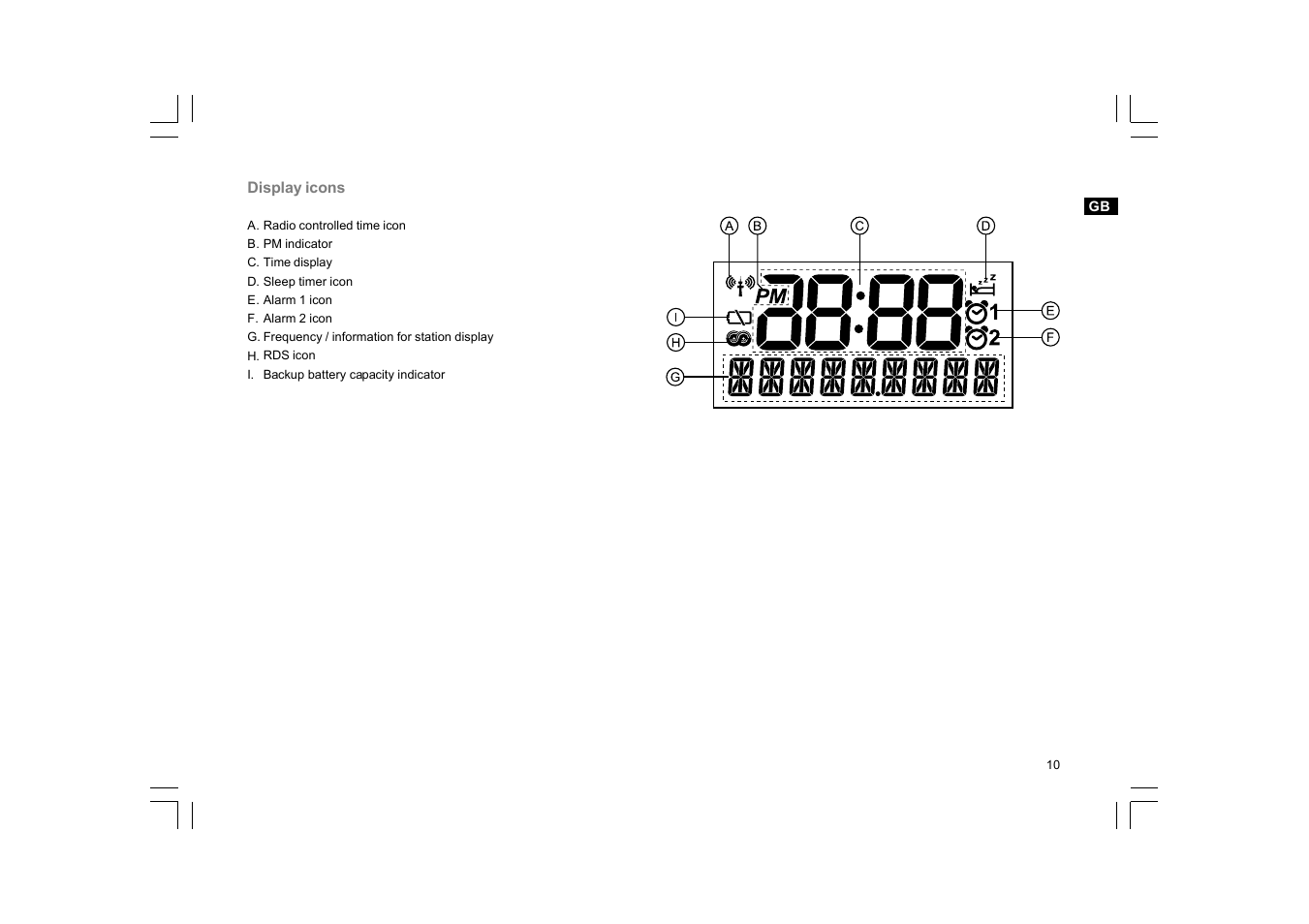 Sangean RCR-10 User Manual | Page 11 / 39