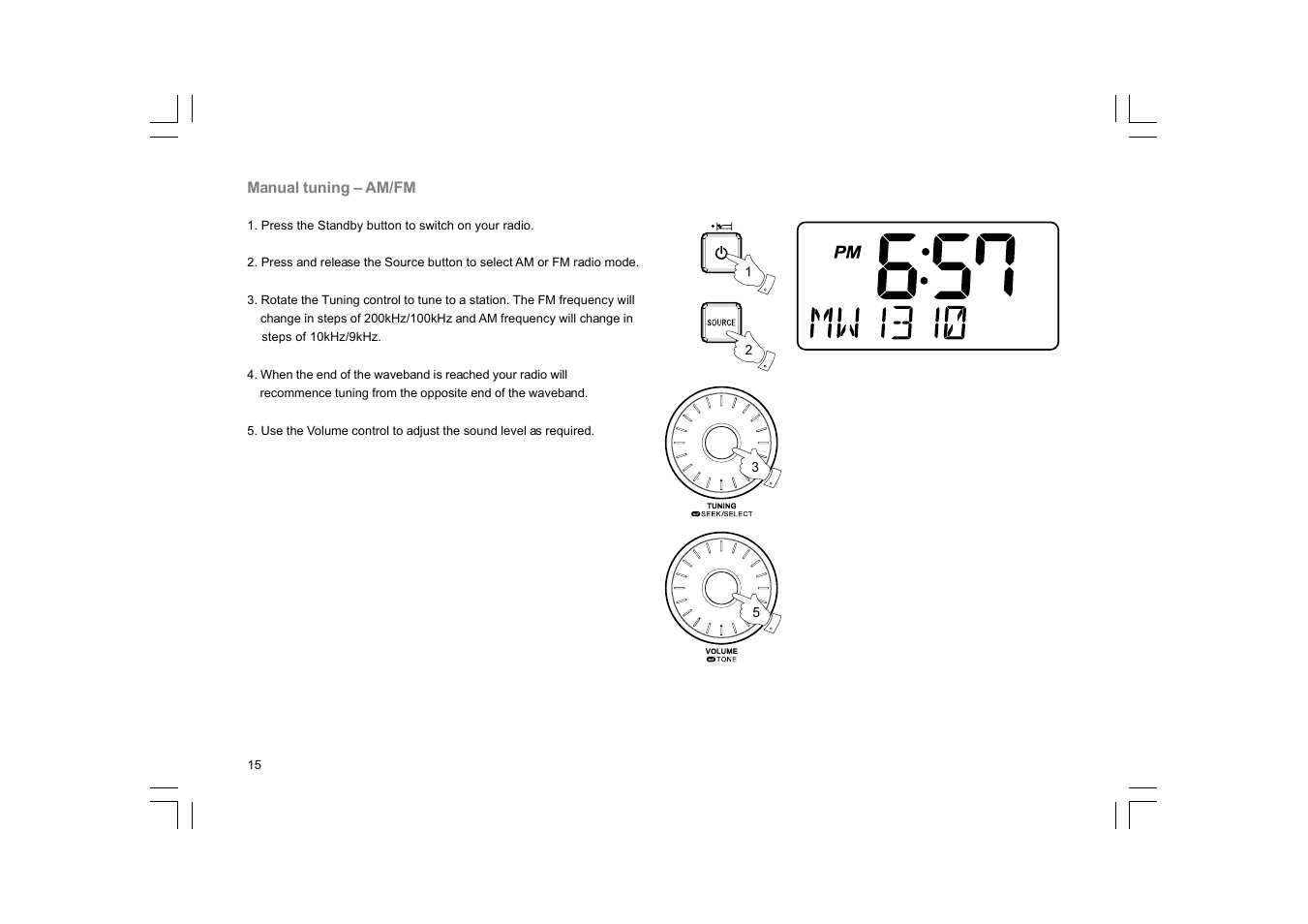Sangean RCR-10 User Manual | Page 16 / 39