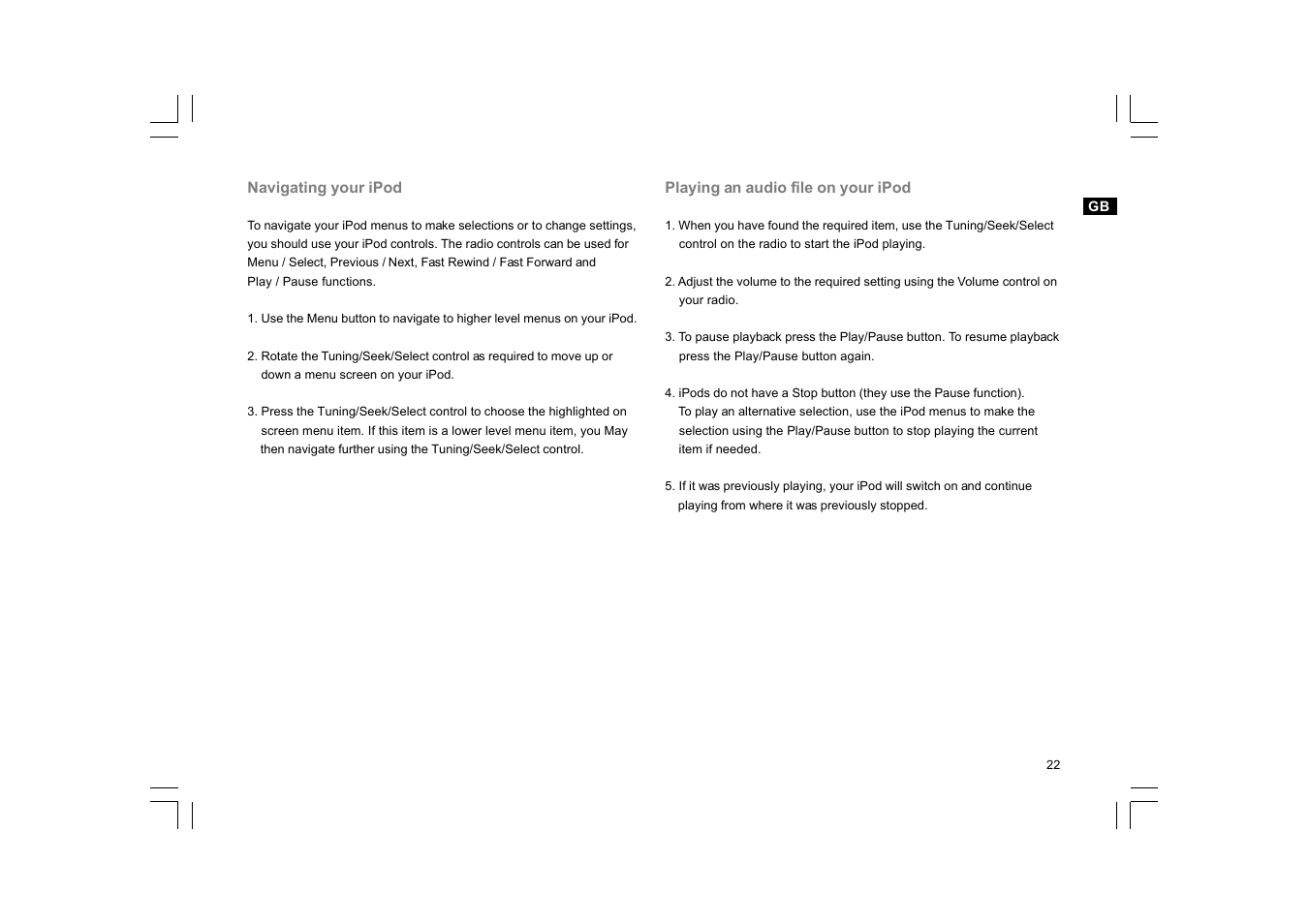 Sangean RCR-10 User Manual | Page 23 / 39