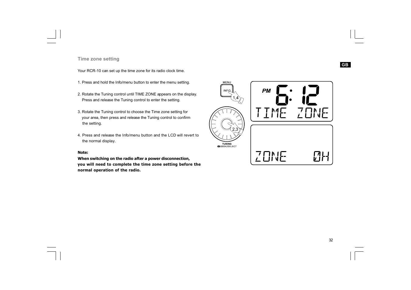 Sangean RCR-10 User Manual | Page 33 / 39