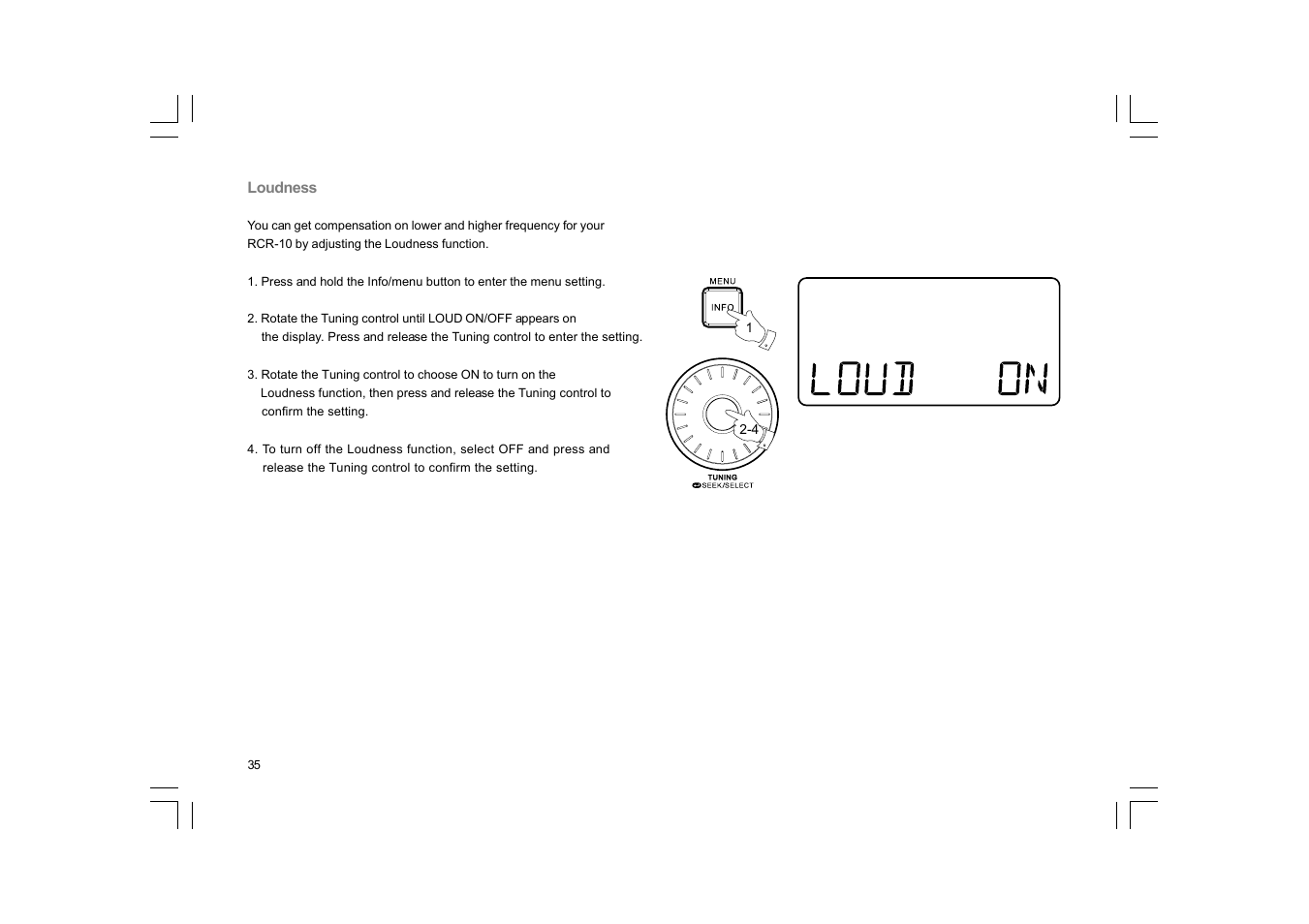 Sangean RCR-10 User Manual | Page 36 / 39