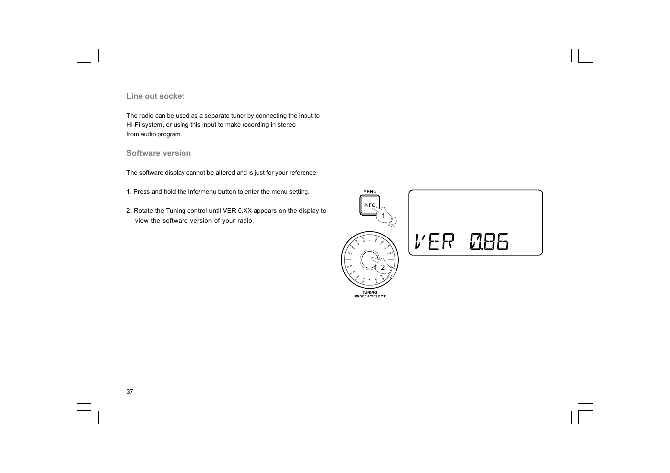 Sangean RCR-10 User Manual | Page 38 / 39