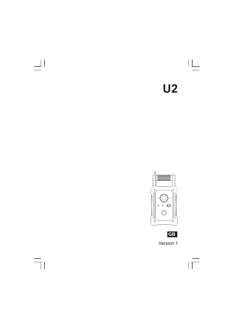 Sangean U2 (V1) User Manual | 8 pages