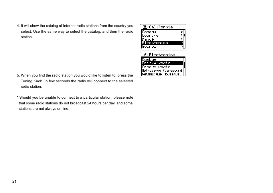 Sangean WFR-1 (R1) User Manual | Page 22 / 41