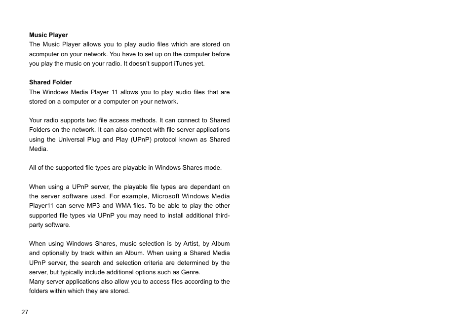 Sangean WFR-1 (R1) User Manual | Page 28 / 41