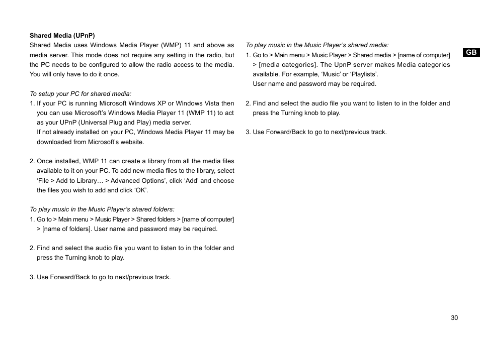 Sangean WFR-1 (R1) User Manual | Page 31 / 41