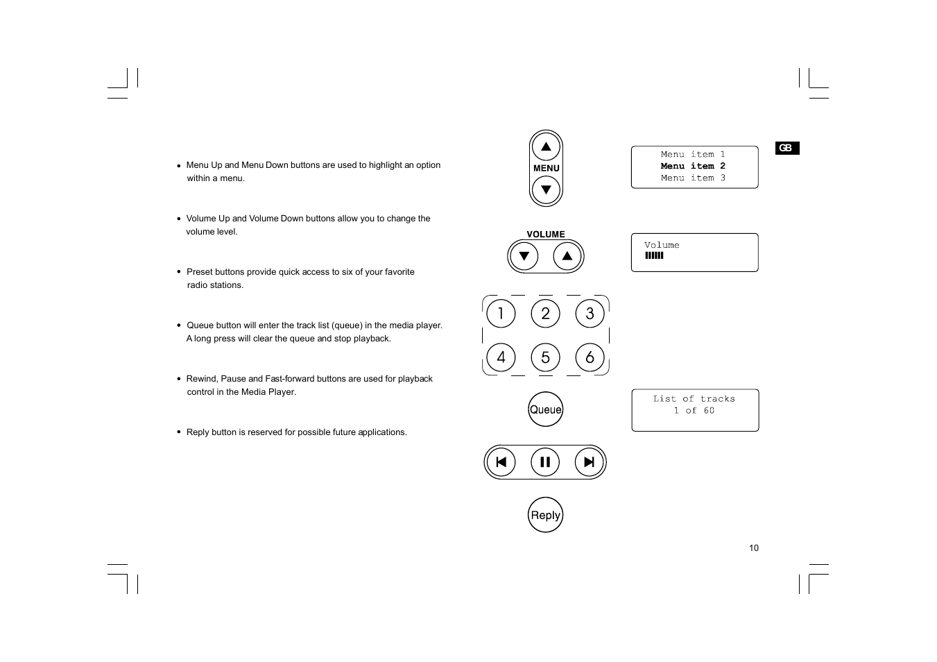 Sangean WFR-20 (R1) User Manual | Page 11 / 59