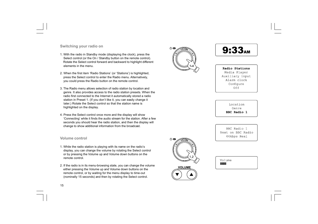 Sangean WFR-20 (R1) User Manual | Page 16 / 59