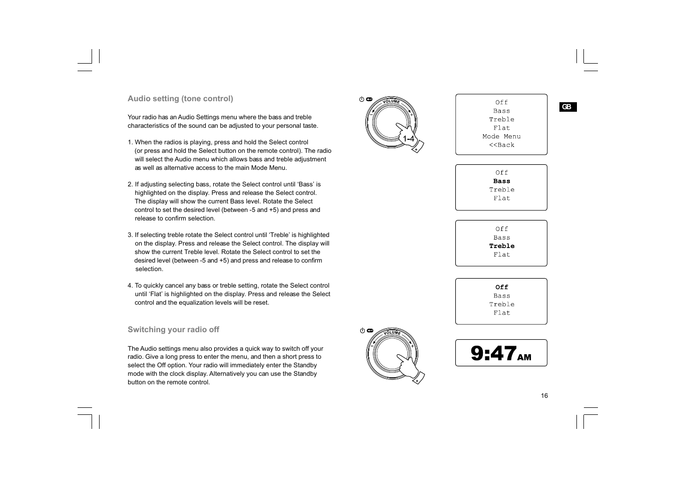 Sangean WFR-20 (R1) User Manual | Page 17 / 59