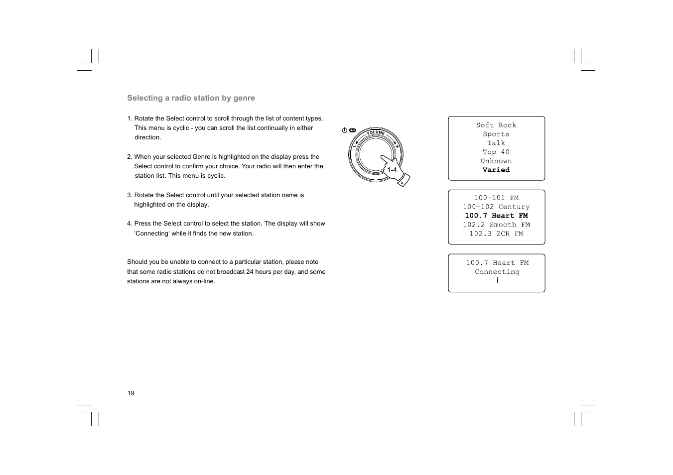 Sangean WFR-20 (R1) User Manual | Page 20 / 59
