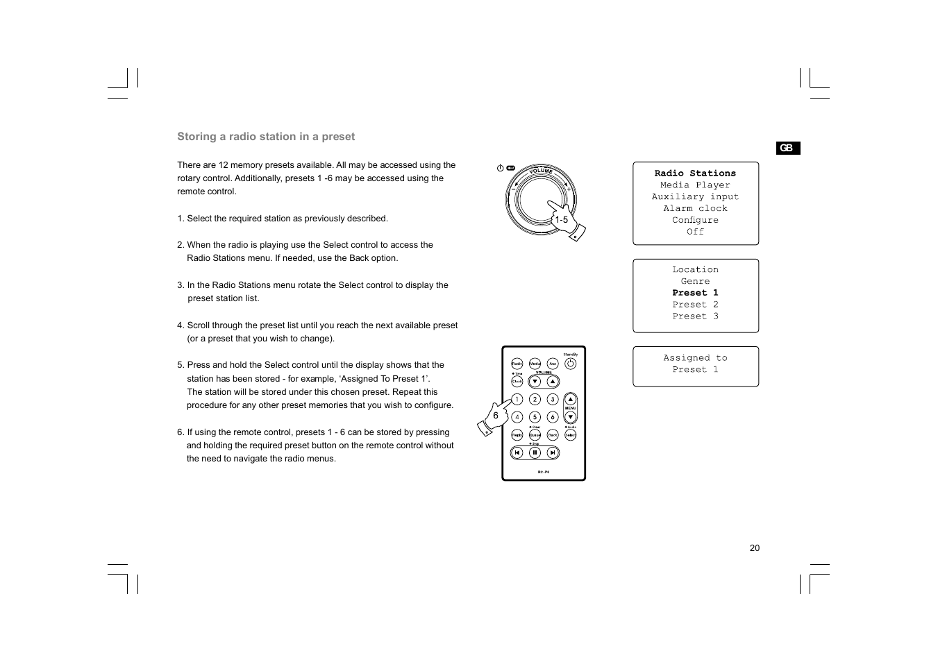 Sangean WFR-20 (R1) User Manual | Page 21 / 59