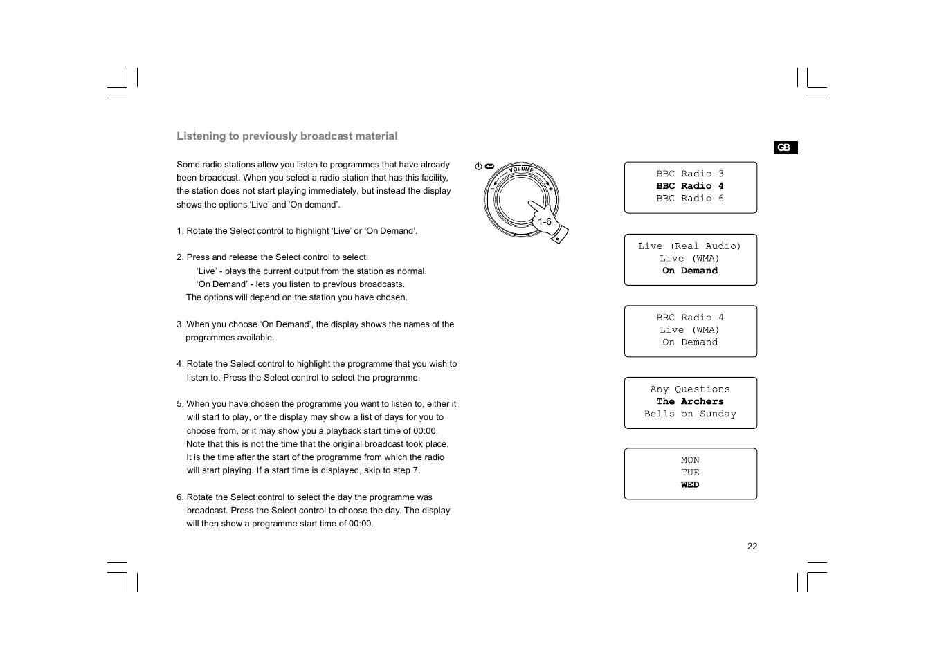 Sangean WFR-20 (R1) User Manual | Page 23 / 59