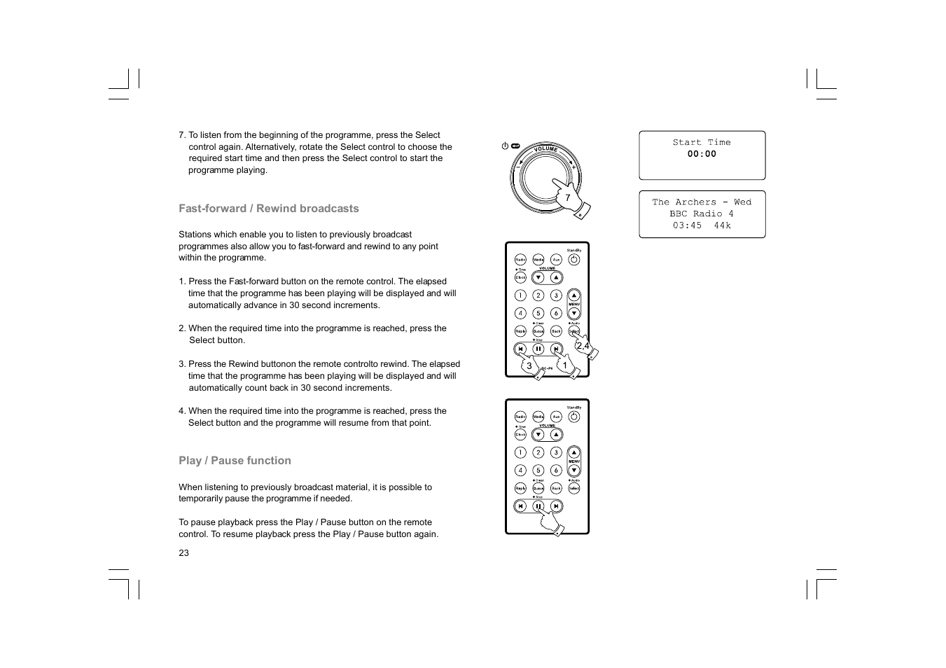 Sangean WFR-20 (R1) User Manual | Page 24 / 59