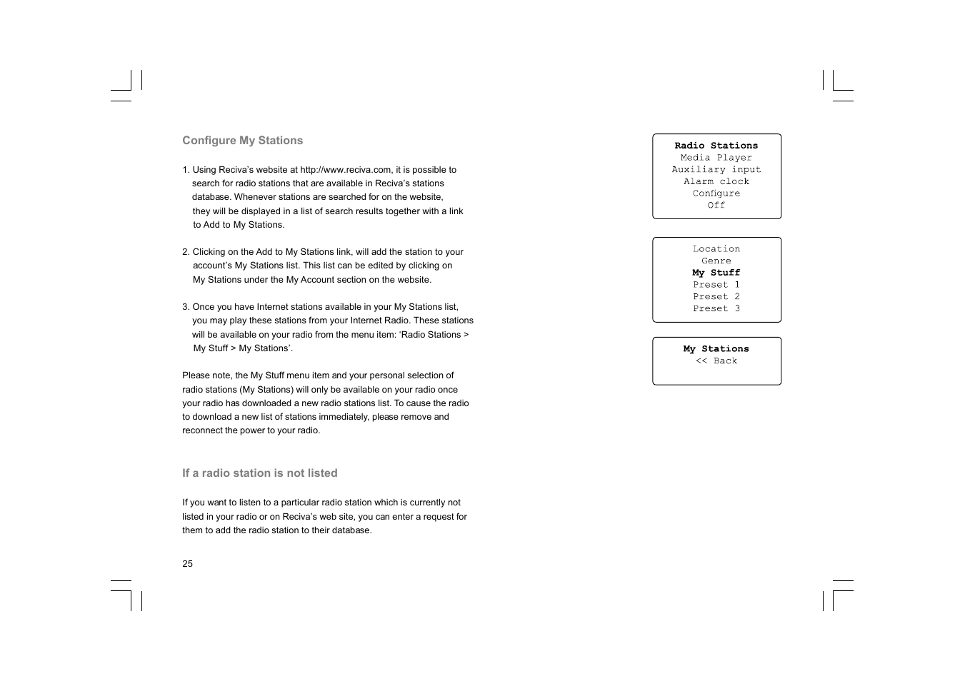 Sangean WFR-20 (R1) User Manual | Page 26 / 59