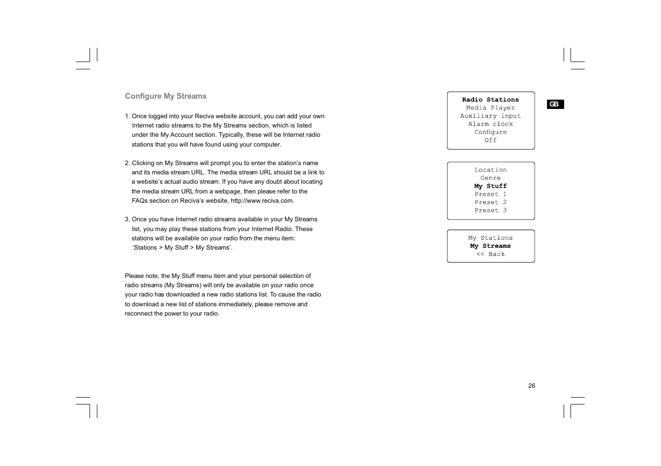 Sangean WFR-20 (R1) User Manual | Page 27 / 59