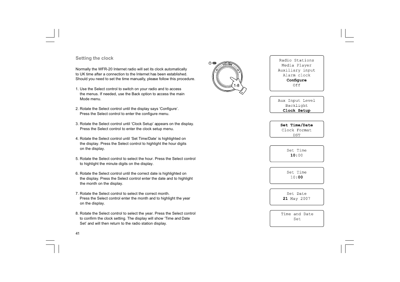 Sangean WFR-20 (R1) User Manual | Page 42 / 59