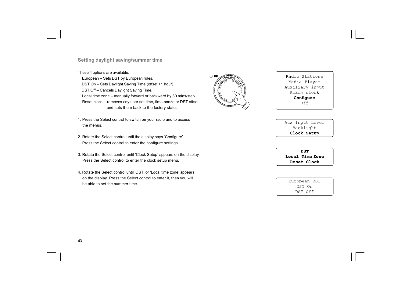 Sangean WFR-20 (R1) User Manual | Page 44 / 59
