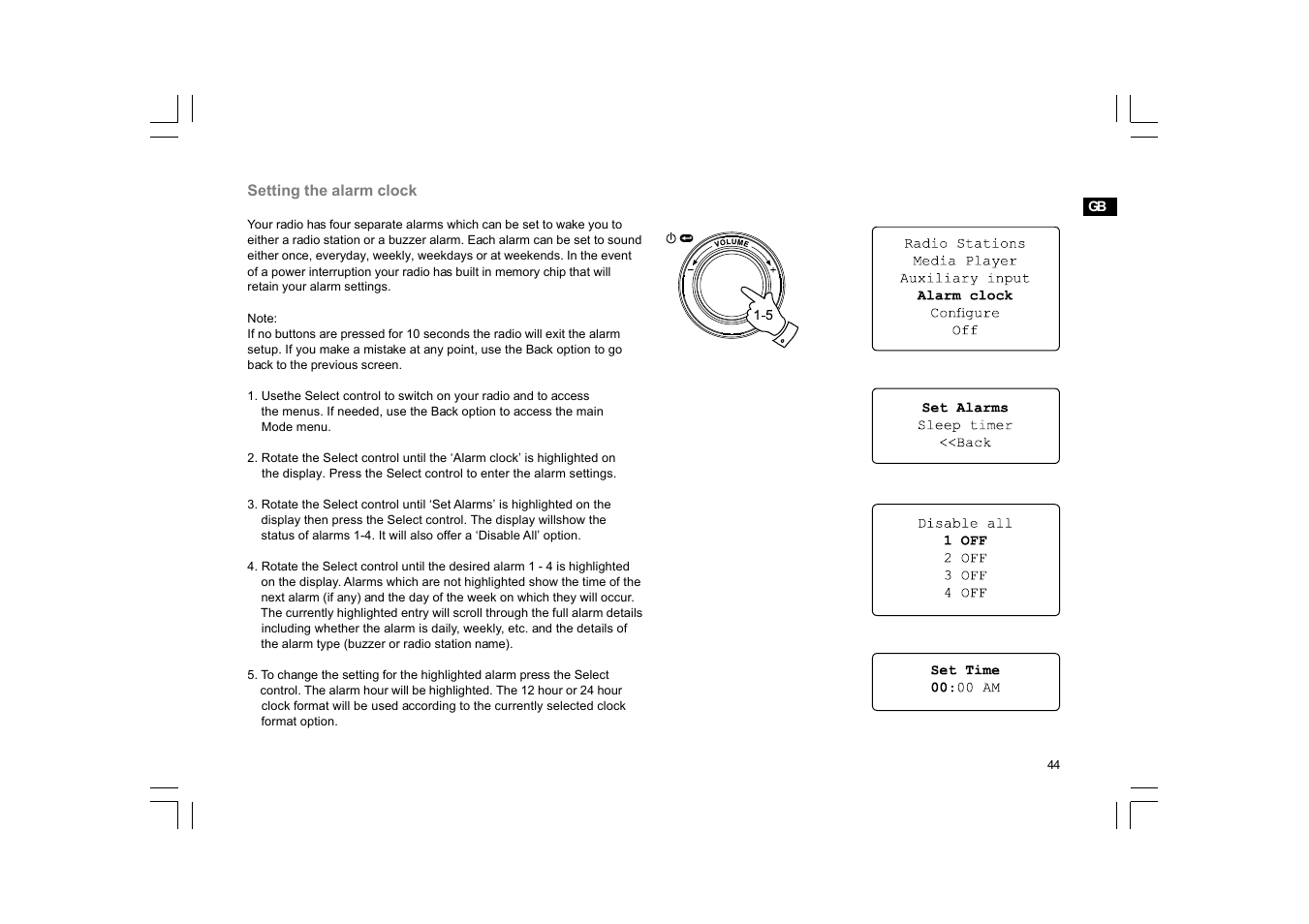 Sangean WFR-20 (R1) User Manual | Page 45 / 59
