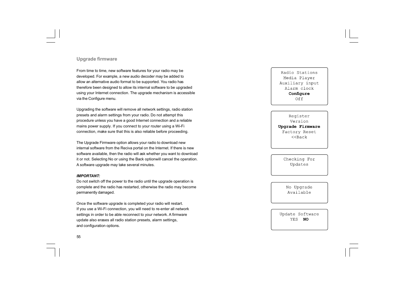 Sangean WFR-20 (R1) User Manual | Page 56 / 59