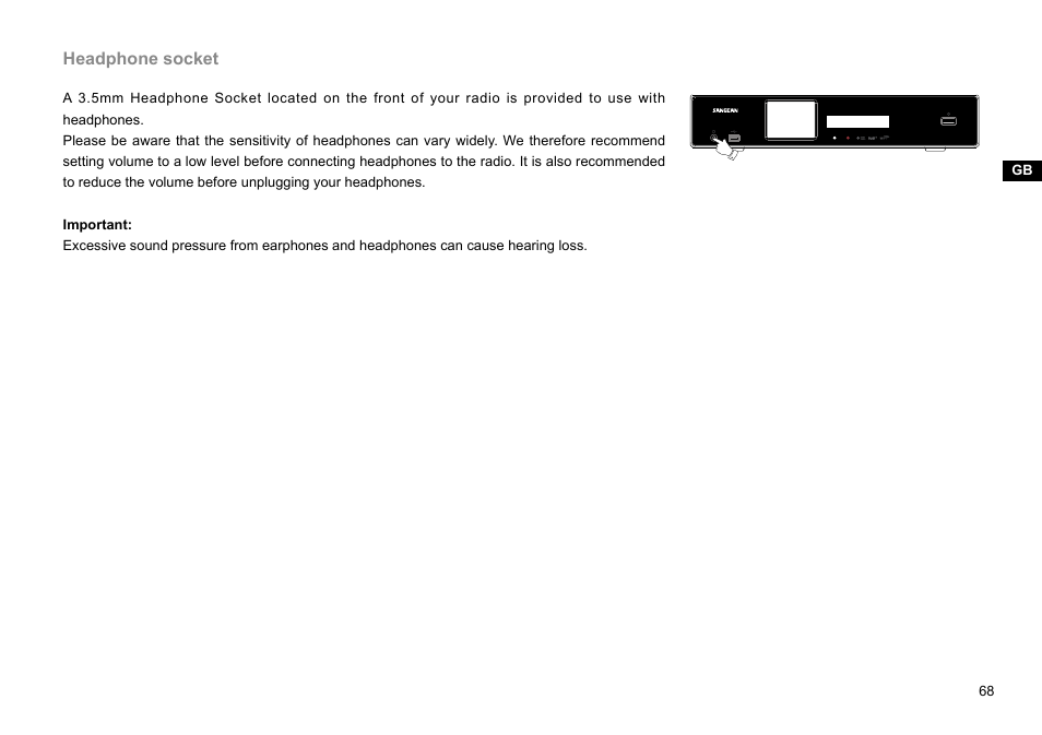 Sangean WFT-2D (V1) User Manual | Page 69 / 80