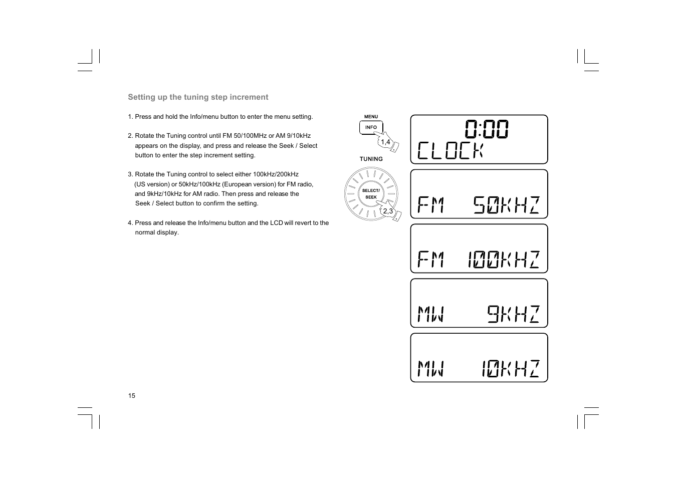 Sangean WR-5 (V1) User Manual | Page 16 / 39