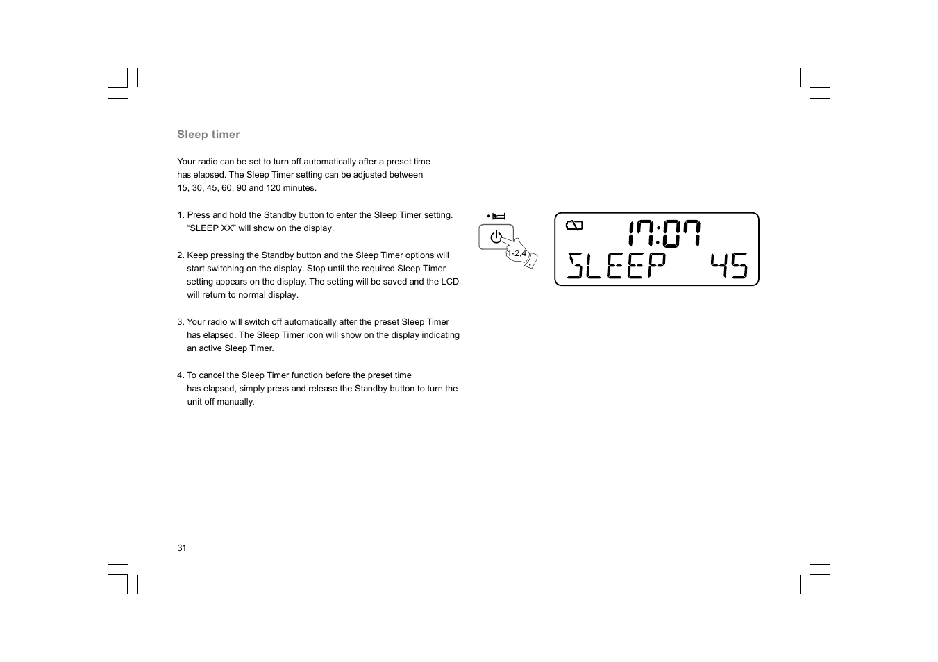 Sangean WR-5 (V1) User Manual | Page 32 / 39