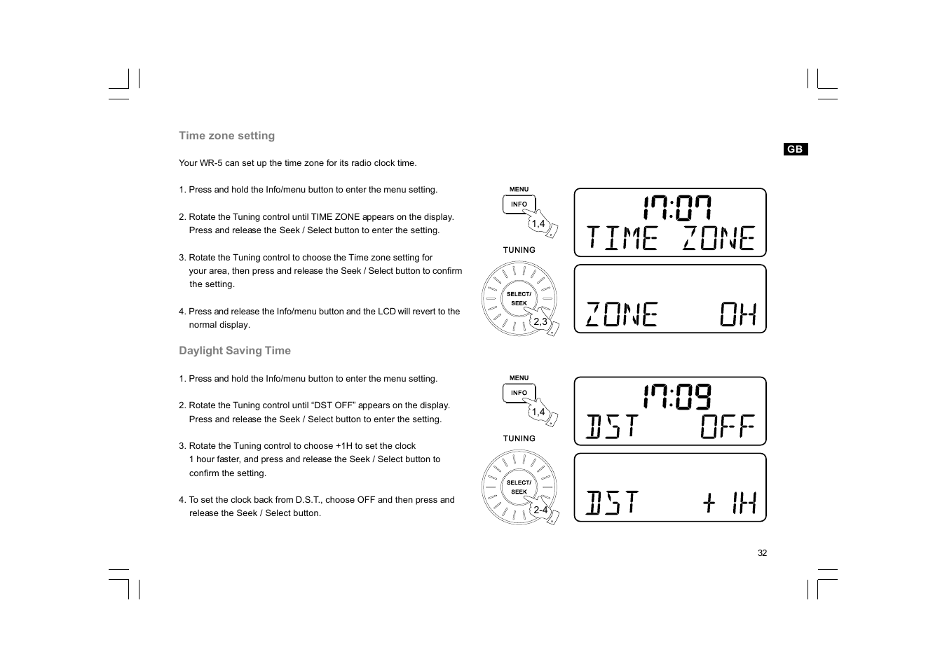 Sangean WR-5 (V1) User Manual | Page 33 / 39