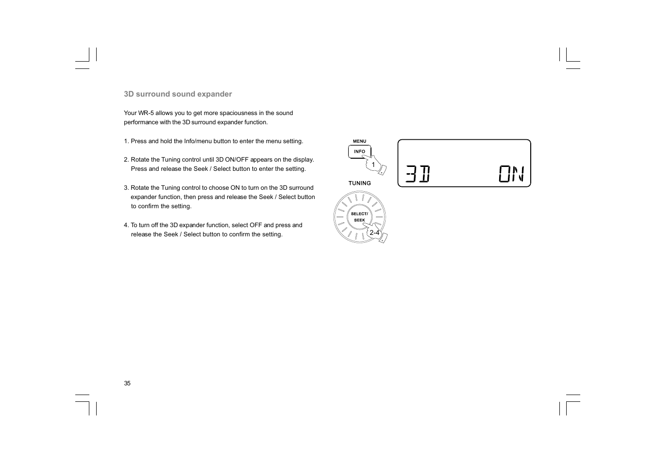 Sangean WR-5 (V1) User Manual | Page 36 / 39