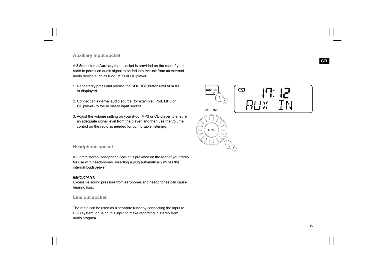 Sangean WR-5 (V1) User Manual | Page 37 / 39