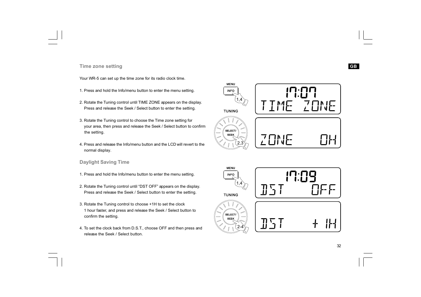 Sangean WR-5 (R1) User Manual | Page 33 / 39