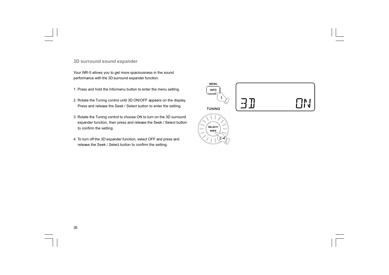 Sangean WR-5 (R1) User Manual | Page 36 / 39