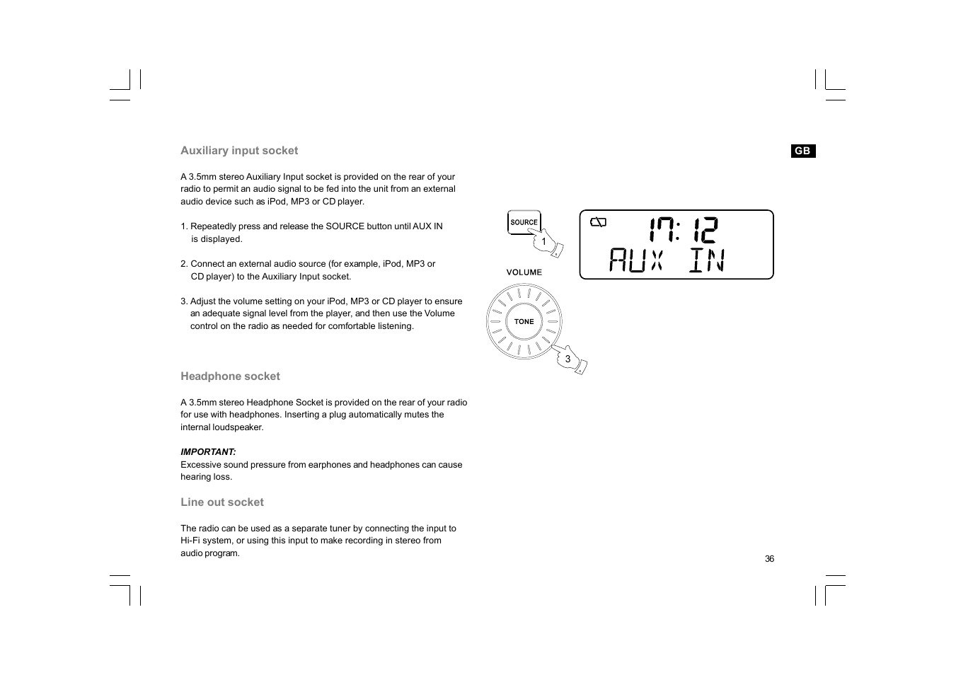 Sangean WR-5 (R1) User Manual | Page 37 / 39