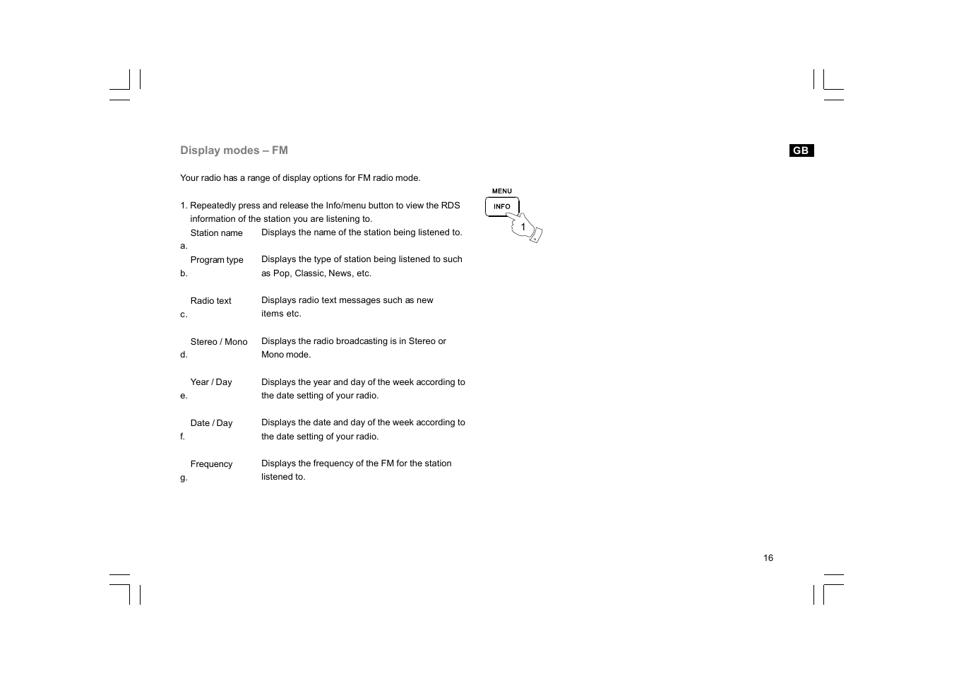 Sangean WR-5 (R2) User Manual | Page 17 / 39