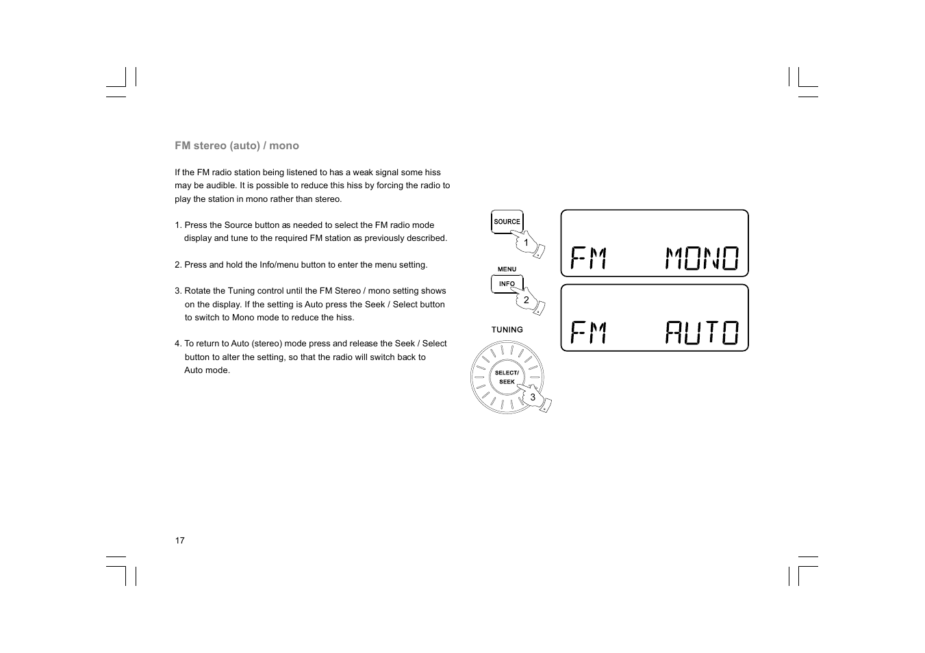 Sangean WR-5 (R2) User Manual | Page 18 / 39