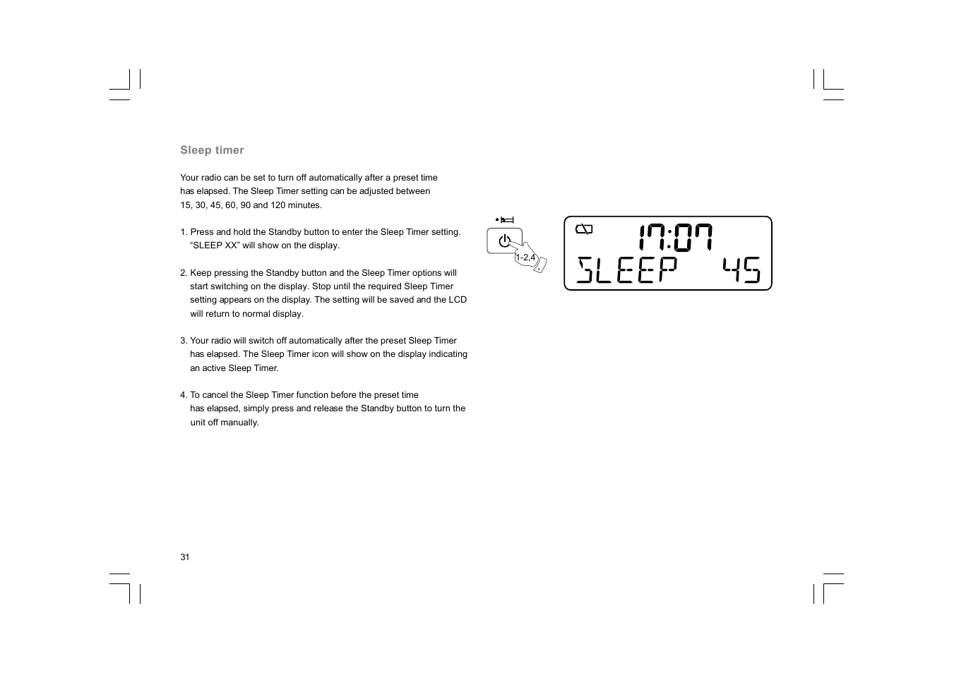 Sangean WR-5 (R2) User Manual | Page 32 / 39