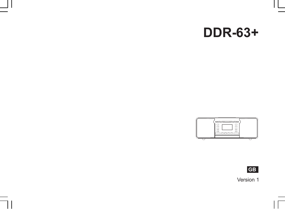 Sangean DDR-63+ (V1) User Manual | 107 pages