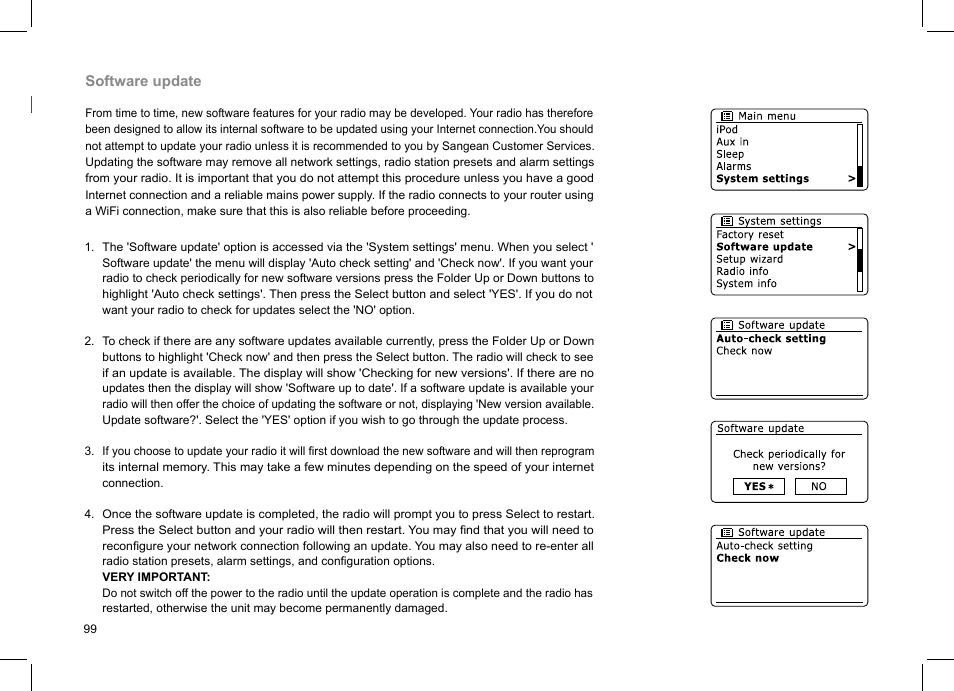 Sangean DDR-63+ (V1) User Manual | Page 100 / 107