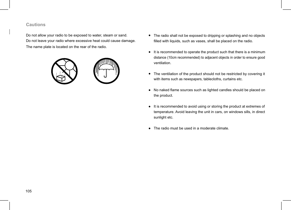 Sangean DDR-63+ (V1) User Manual | Page 106 / 107