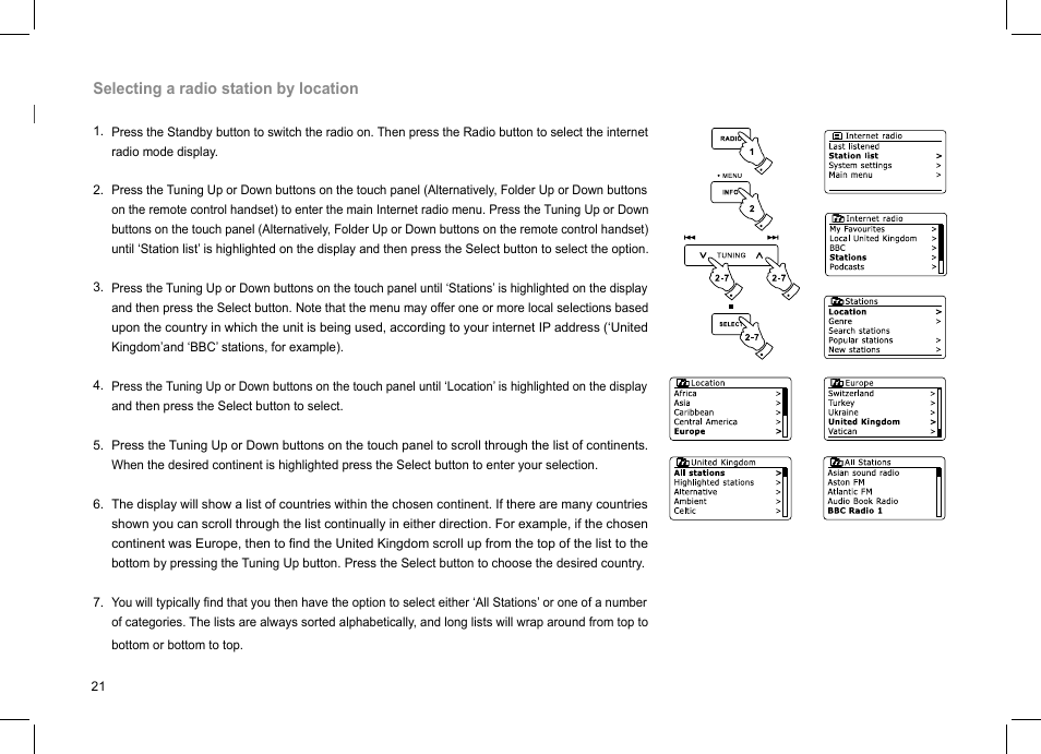 Sangean DDR-63+ (V1) User Manual | Page 22 / 107
