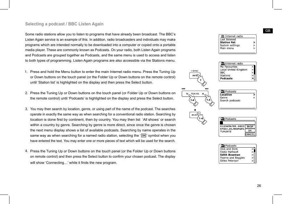 Sangean DDR-63+ (V1) User Manual | Page 27 / 107