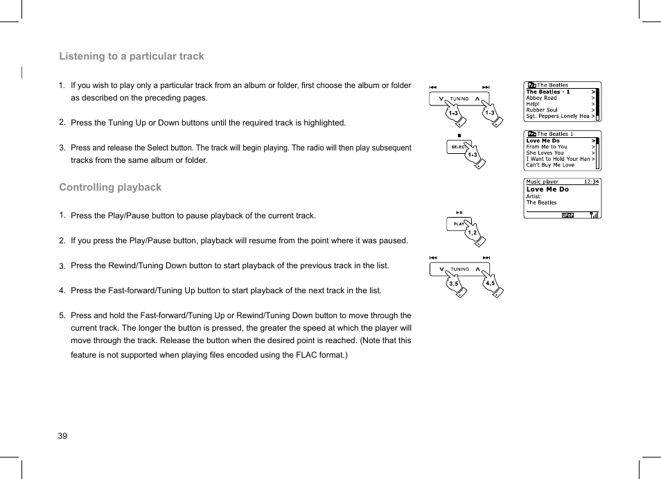 Sangean DDR-63+ (V1) User Manual | Page 40 / 107