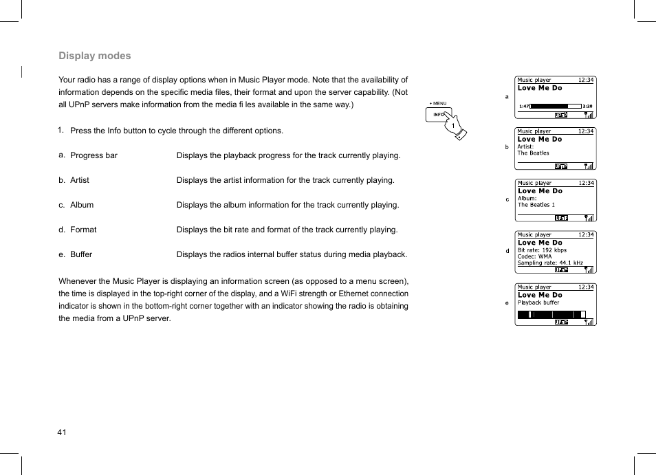 Sangean DDR-63+ (V1) User Manual | Page 42 / 107