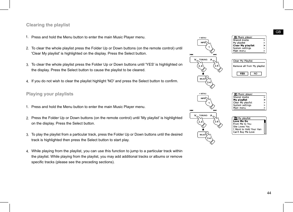 Sangean DDR-63+ (V1) User Manual | Page 45 / 107