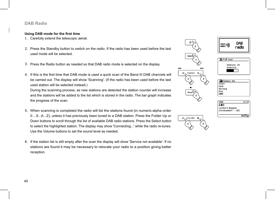 Sangean DDR-63+ (V1) User Manual | Page 46 / 107