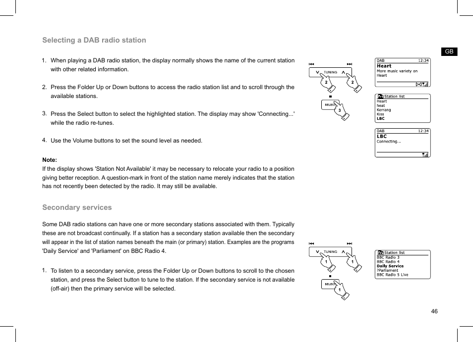 Sangean DDR-63+ (V1) User Manual | Page 47 / 107