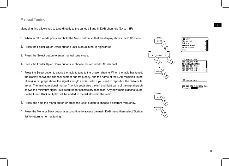 Sangean DDR-63+ (V1) User Manual | Page 51 / 107